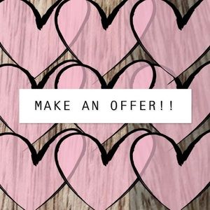 I love respectful offers!!